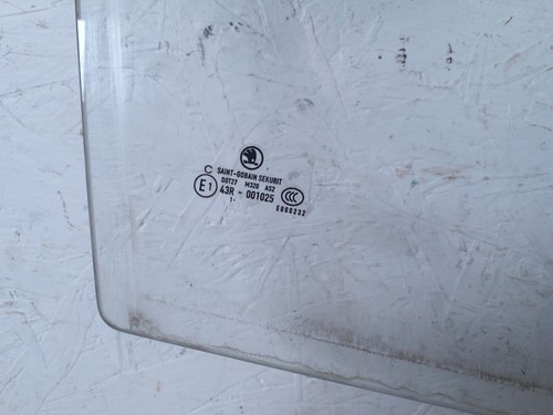 SKODA FABIA MK2 FL 2010-2014 Door Window Front Right Side 5J0845022F - Picture 2 of 8