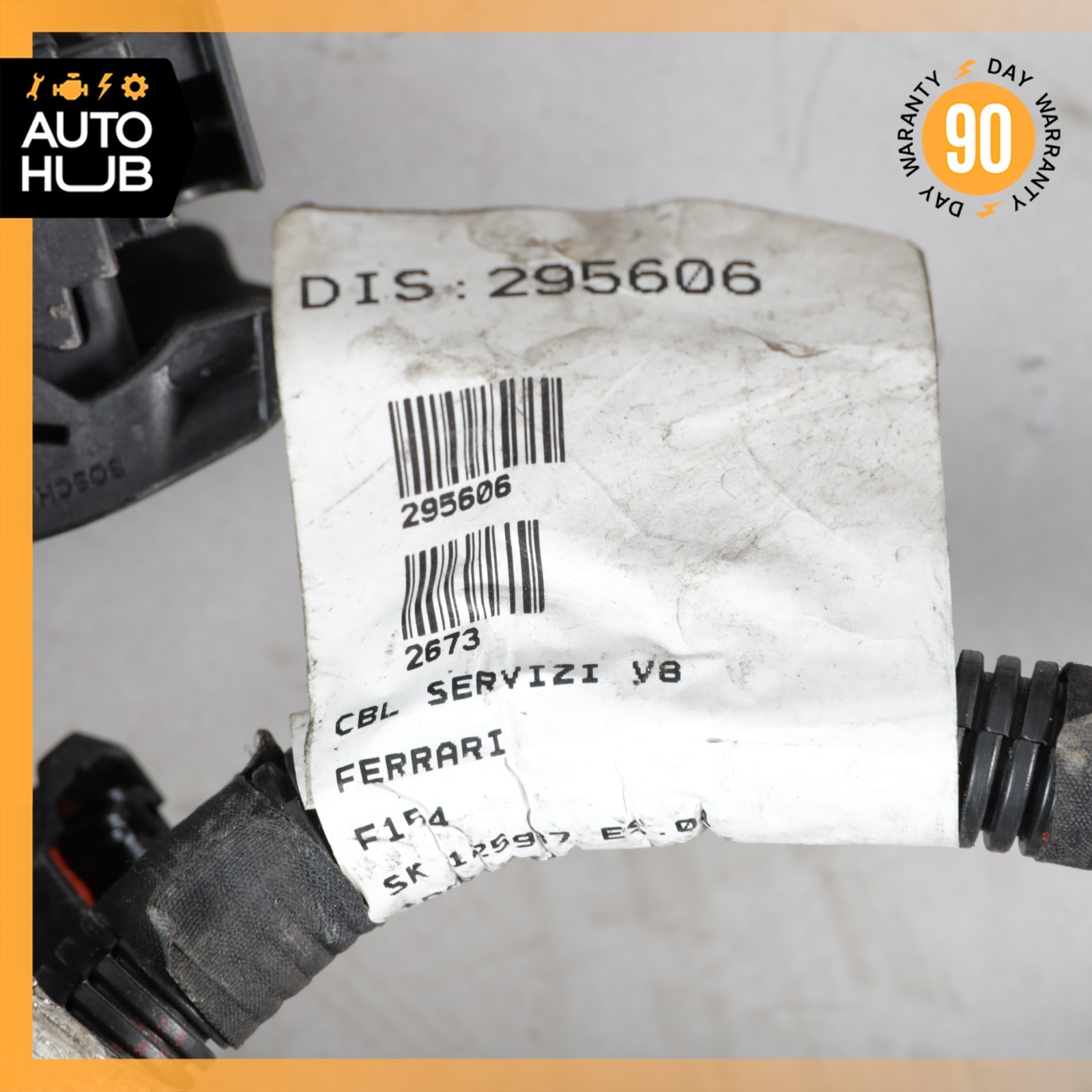 14-15 Maserati Quattroporte M156 GTS 3.8L Engine Motor Wiring Wire Harness OEM