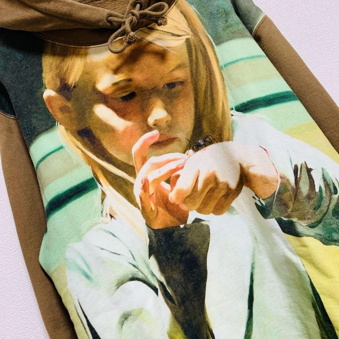 Felpa con cappuccio extra limitata Undercover Extreme Art doppio nome taglia rara esaurita