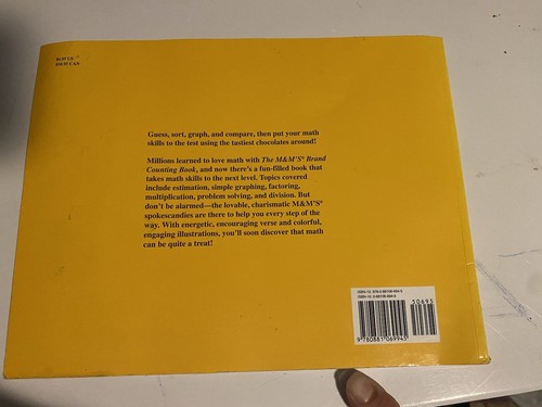 More M and M's® Brand Math by Barbara Barbieri McGrath (1998, Trade Paperback) - Picture 2 of 2