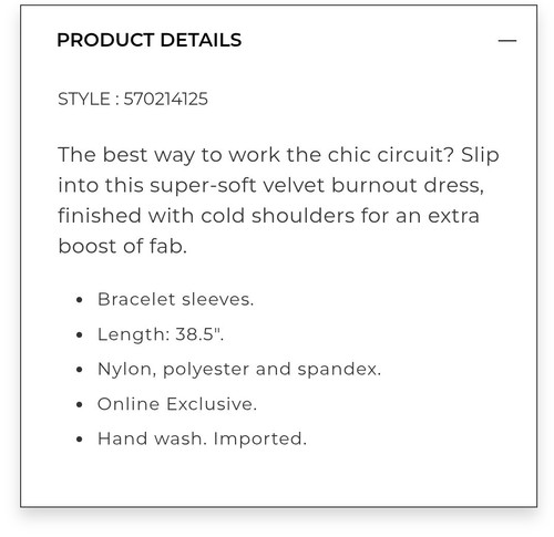 NWT CHICOS VELVET BURNOUT OPEN SHOULDER DRESS SZ 4 XXL RV $159! - Picture 9 of 9