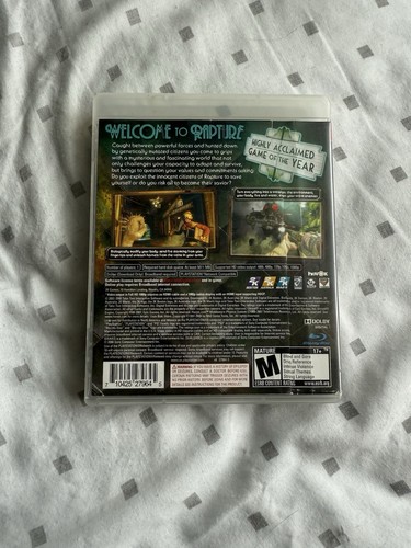 Bioshock 1 Sony PlayStation 3 Tested Working No Manual - Picture 2 of 3