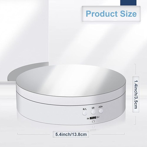 Rotating Display Stand 360° Motorized Turntable For Photography Exhibitions - Picture 22 of 24