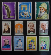 Romania Mi 3327-3329+3330-3333+3336-3339**, Sc 2610-2612...C199 MNH (50)
