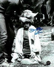 Deep Roy as Yoda in Star Wars Autographed 8x10