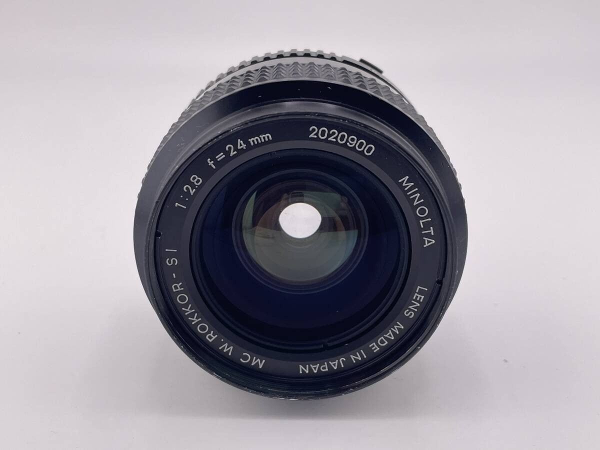 Minolta MC W.Rokkor SI 24mm f/2.8 Wide Angle MF Lens For SLR From