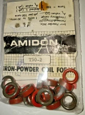 Amidon Iron Powder Toroidal Core T-50-2  - lot of 18 FREE SHIPPING