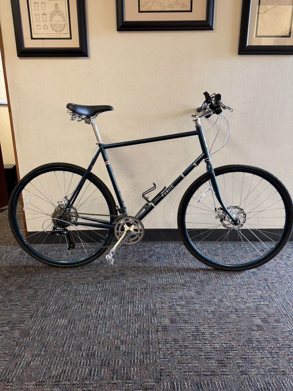Public Road Bike R18 DISK Flat Handlebar 2x9 Drivetrain Coba