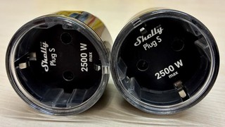 2 x Shelly Plus Plug S V2 Schwarz Smart Home