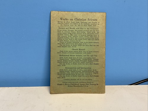 Work Instead Of Dream - The Christian Science Publishing Society - 1935 Booklet - Imagen 4 de 6