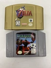 Zelda ocarina of time star 64, Nintendo 64 games