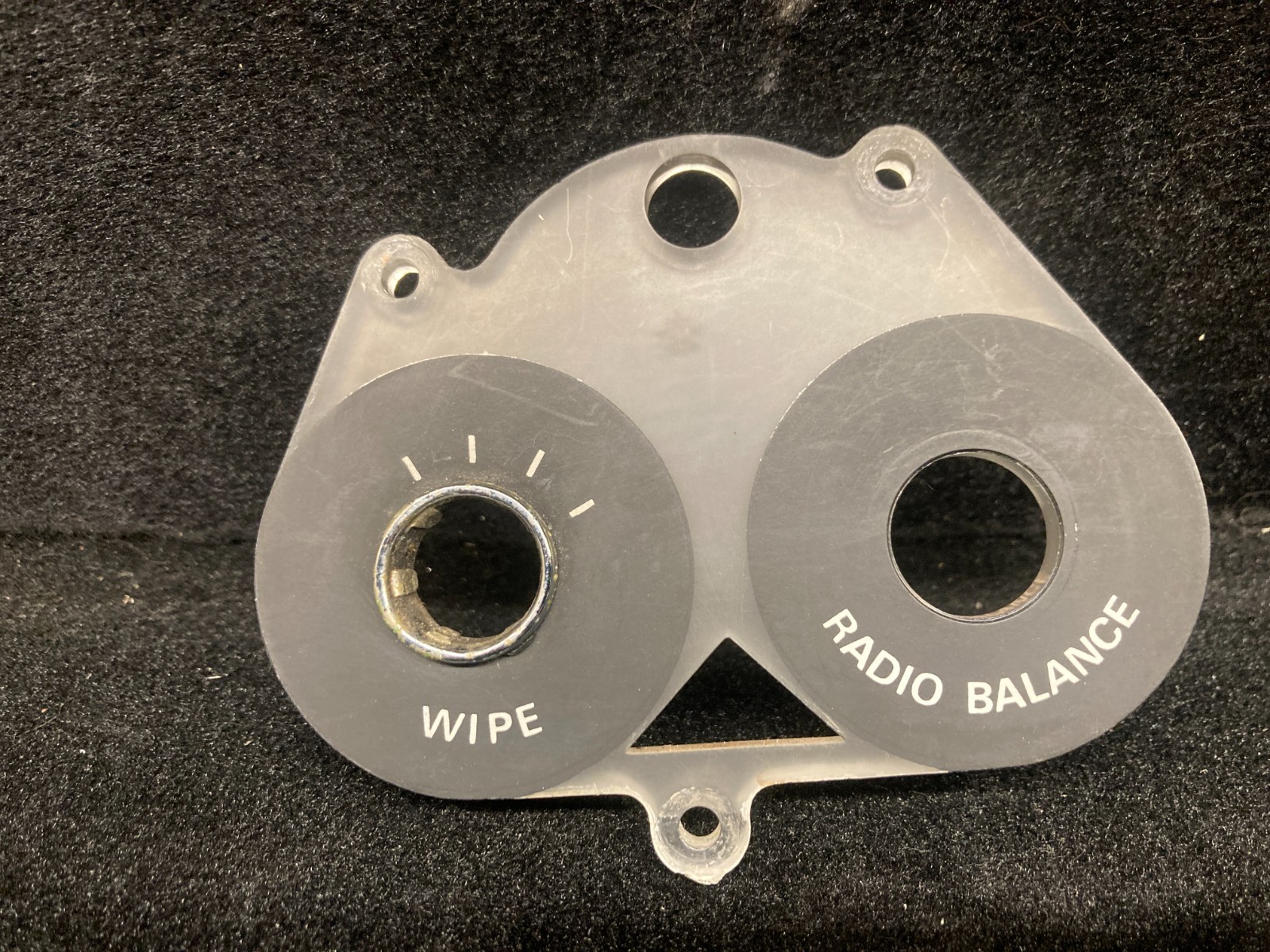 ROLLS ROYCE SILVER SHADOW RADIO BALANCE WIPER LIGHT PLATE UD17730
