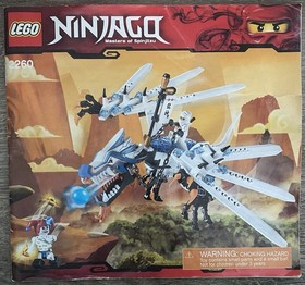 Lego Ninjago Ice Dragon Attack 2260 Zane Box 100% Complete Pilot Season 2011