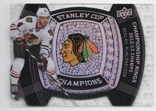 2013-14 Upper Deck Black Diamond Stanley Cup Champs Championship Rings SP Niklas