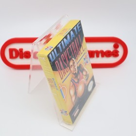 NES Nintendo ULTIMATE BASKETBALL - NEW & Factory Sealed with Authentic H-Seam!