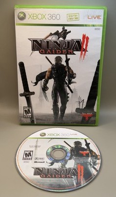 Ninja Gaiden II 2 (Xbox 360, 2008) CIB Complete