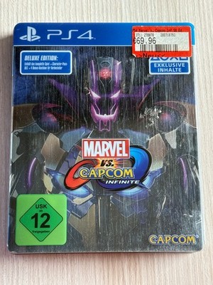 Marvel vs. Capcom Infinite Deluxe Steelbook Edition PS4 PlayStation 4 Sammler
