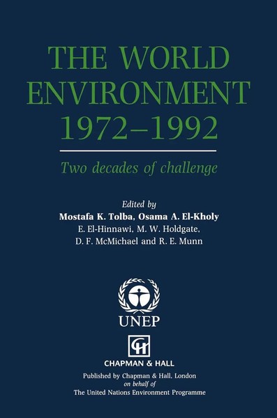 O. El-Kholy | The World Environment 1972-1992 | Taschenbuch | Englisch (2013)-image