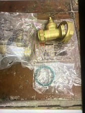 22mm Central Heating Circ Pump Valves. 2 Pack. Brass Gate Valve Type With Washer