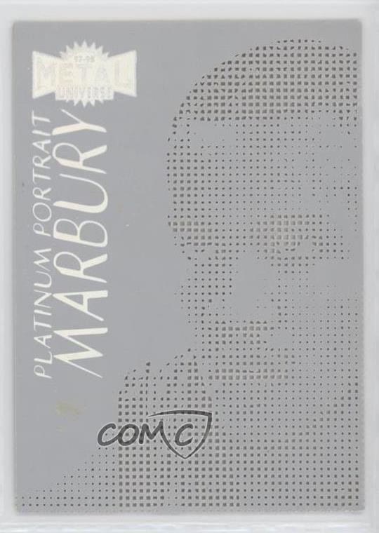 1997-98 Metal Universe Platinum Portrait Stephon Marbury #5PP px8