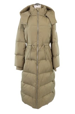 Bimba Y Lola Damen Jacke Gr. 40 (L) Beige Steppjacke Mantel