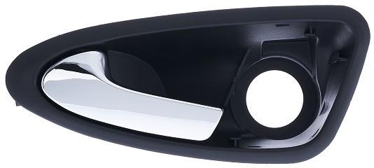 Innere VordertüRgriff FüR Seat Ibiza 2012-2016 Schwarz Mit Chromhebel-image