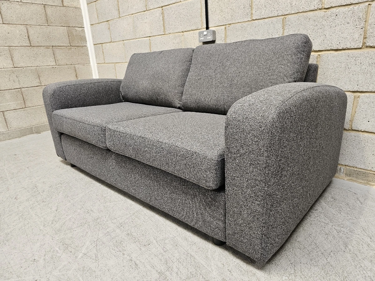 DFS Layla Large 3 Seater Sofa In Charcoal Grey Fabric RRP 749 eBay