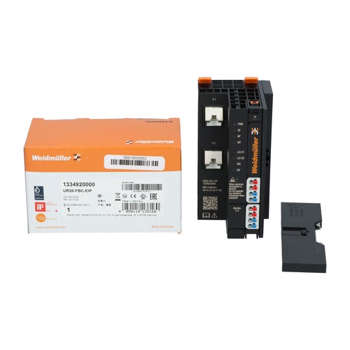 Weidmuller 1334920000 UR20-FBC-EIP Remote I/O Fieldbus Coupler New NFP ...