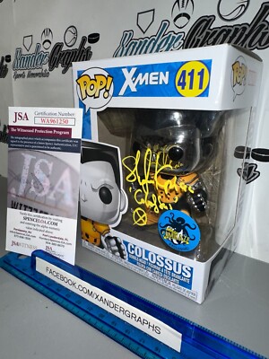 STEFAN KAPICIC COLOSSUS X-MEN MARVEL 411 SIGNED AUTOGRAPHED