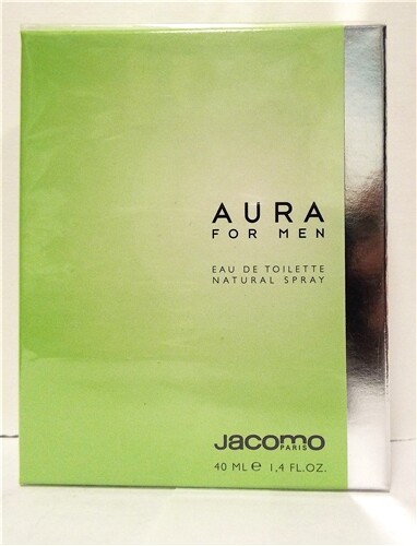 Jacomo Aura For Men Eau De Toilette Spray oz NEW