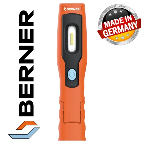 Lampada LED ispezione Berner DuoLUX  torcia per officina ricaricabile portatile
