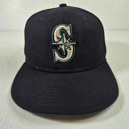 Gorra con cierre a presión Seattle Mariners azul marino juvenil New Era 9Fifty