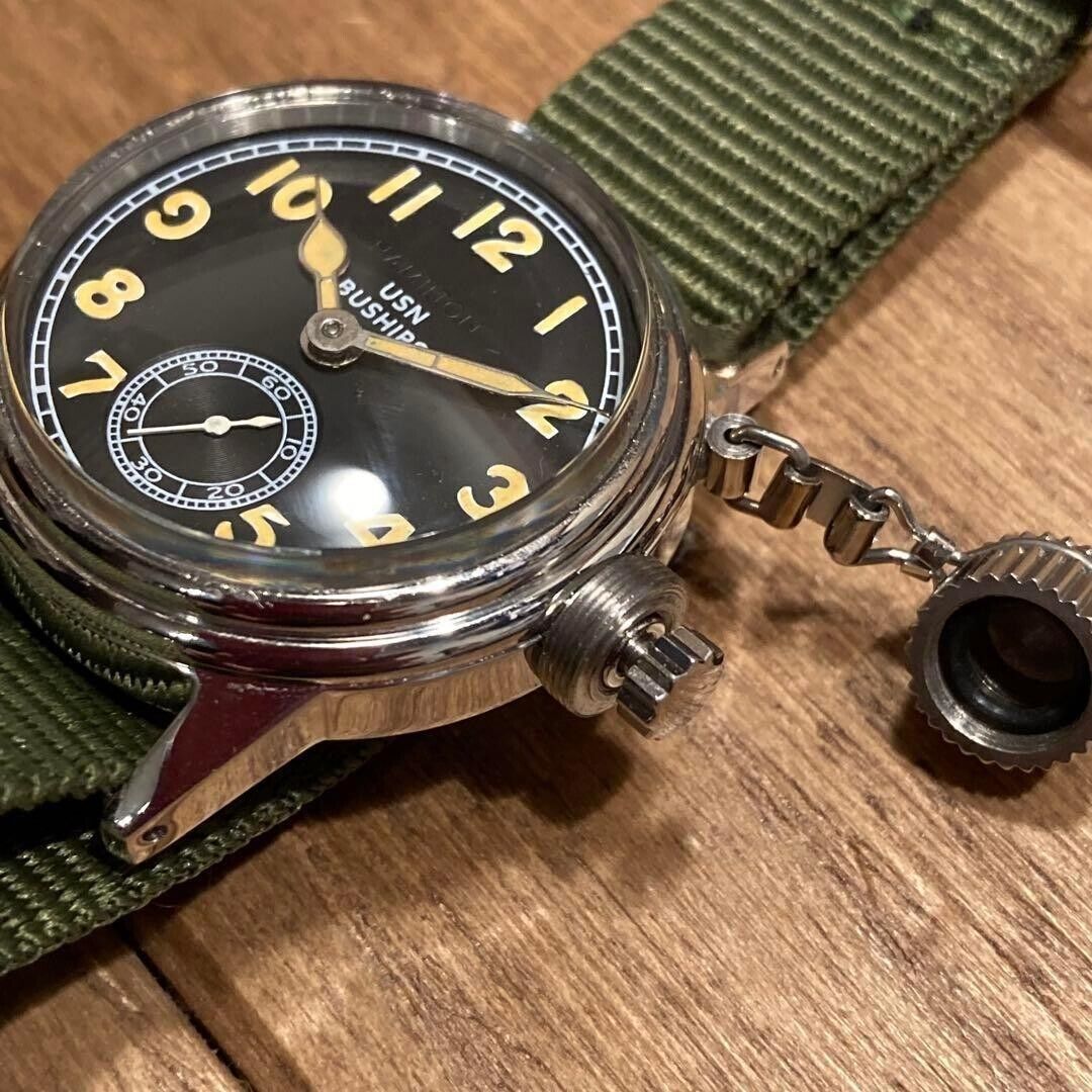 Hamilton USN Buship watch military wristwatch vintage men's Hamilton USN Buship watch military wristwatch vintage men's