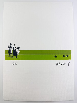 Banksy Original Vintage Art Print Lithograph Signed Limited COA