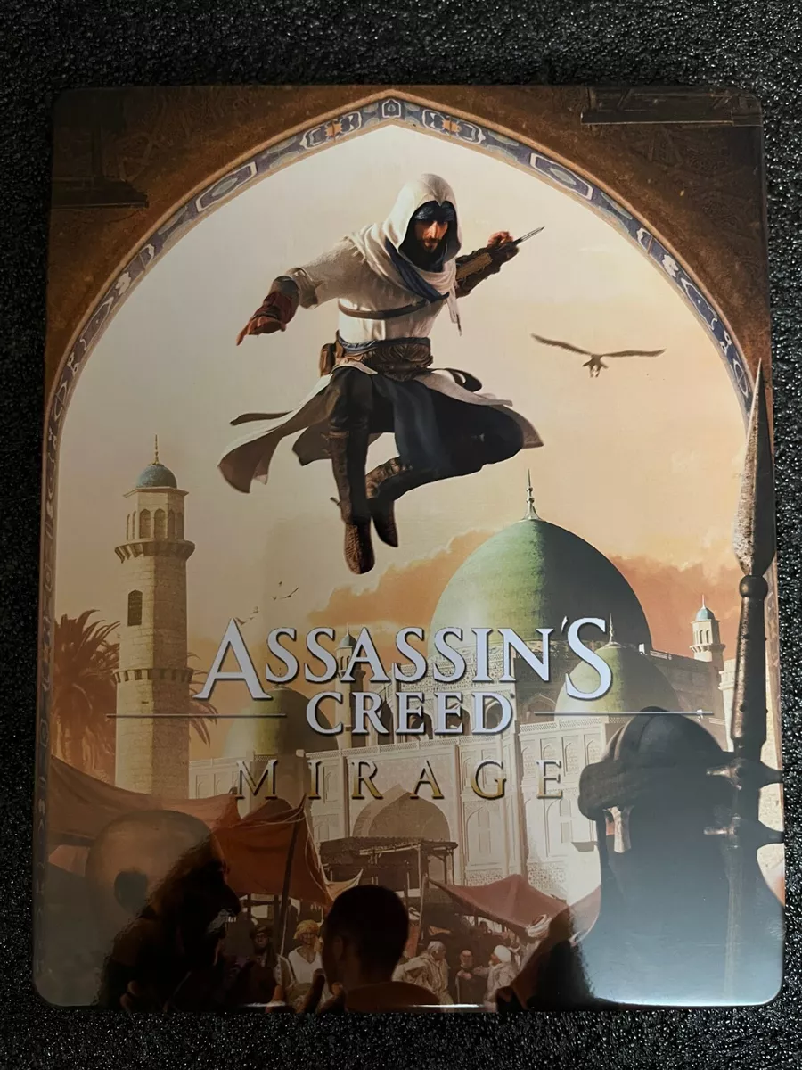 Assassin's Creed Mirage PS4/PS5/XBOX Custom-Made G2 Steelbook Case (NO  GAME)