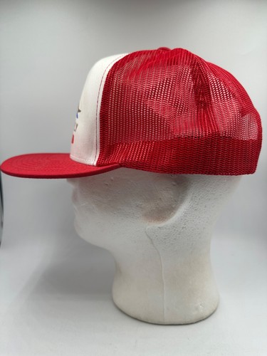 Cappello Reckless Kelly Snapback Rosso Bianco Regolabile Merch Armadillo Texas - Foto 4 di 7