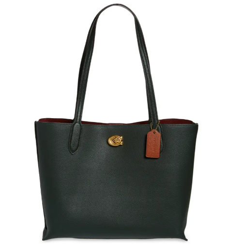 Coach ◆ C0689 Willow tote Coach Willow Tote Bag Forest Green C0689 C0690 | eBay