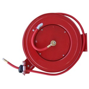 BLACK-BULL-50-Ft-Air-Hose-Reel-Retractable-Auto-Rewind-Compressor-Tool-Accessory