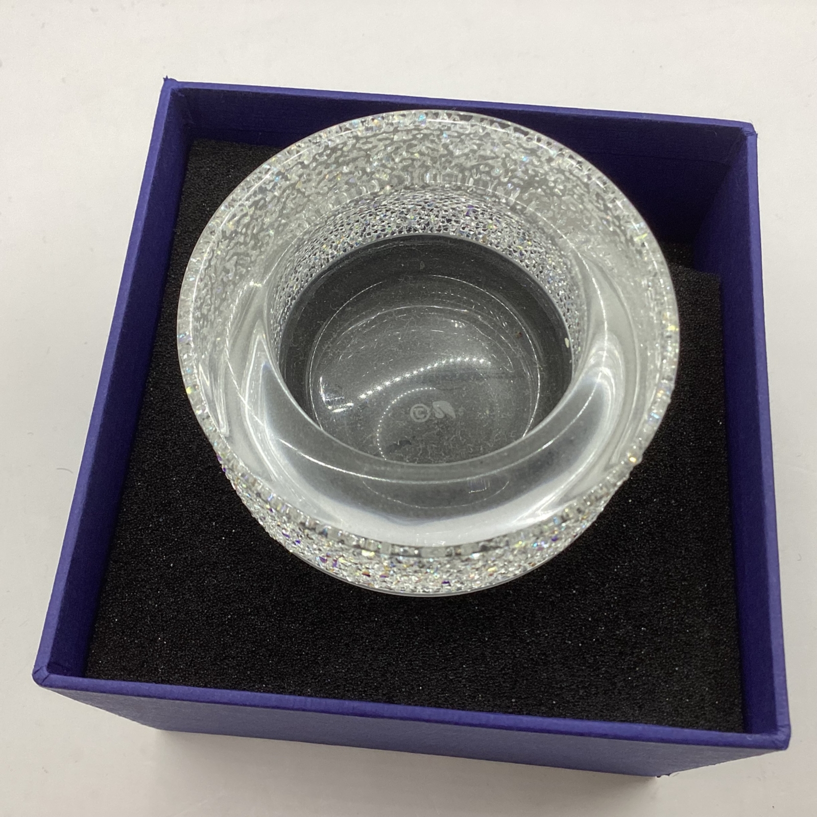 2x Swarovski Candle Holders In Boxes (C2) S539 eBay