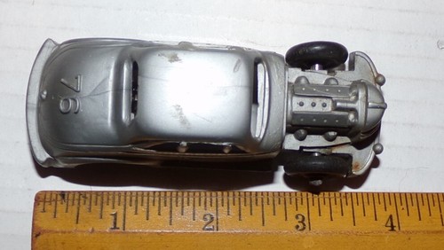 VINTAGE 1960s PROMO DIRT TRACK FRICTION RACE CAR - Picture 8 of 8
