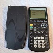 Texas Instruments TI-83 Plus Graphing Calculator With Cover  GC (Tested ) Works 