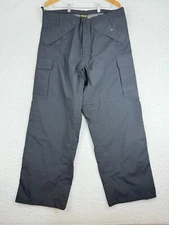 Forum Industries Waterproof Rain Pants Unisex Med-Regular Black Adjustable New