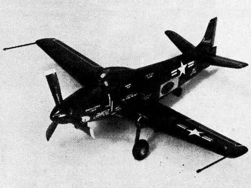 Model Airplane Plans (UC): AD-2 SKYSHARK Navy Carrier 28" for .19-.49 (Musciano) - Picture 2 of 3