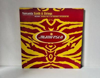 Yomanda - Synth & Strings 12  Trance Hard House Vinyl 1999 Manifesto Records 99