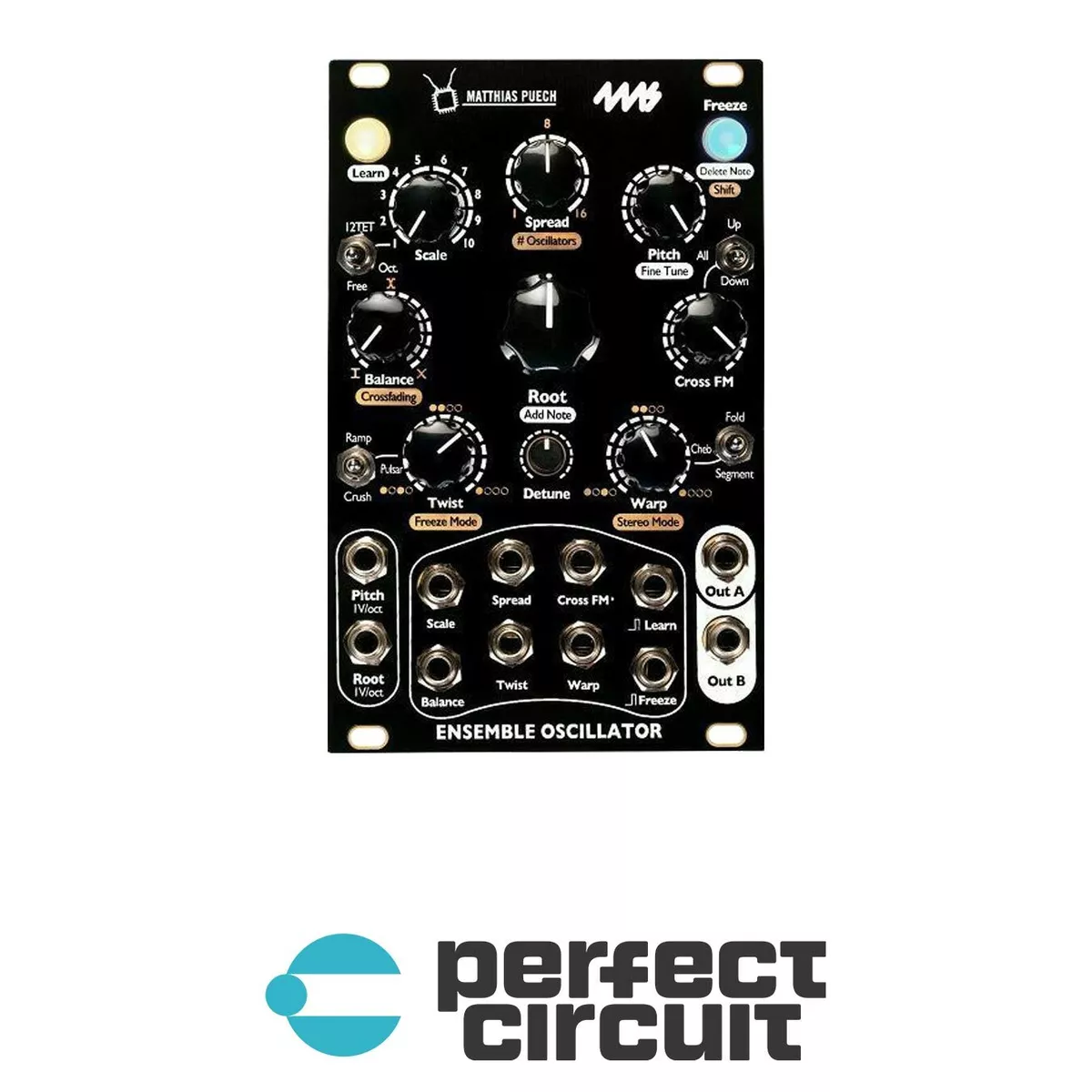 4ms ensemble osicllator モジュラー-