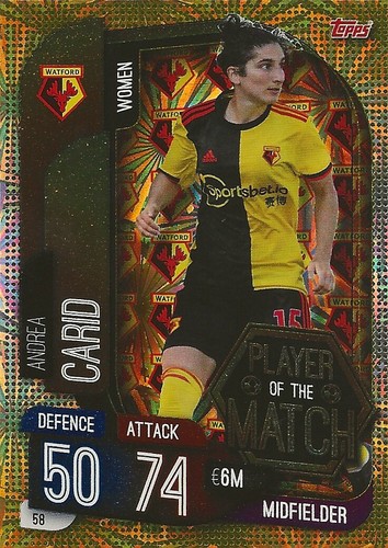 Match Attax 2019/20 Watford FC Club Edition - Men Women Under 23 Legends CHOOSE - Picture 59 of 66