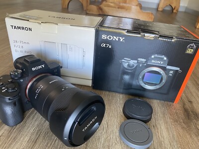 Sony Alpha a7 III 4K UHD 24MP Mirrorless Digital Camera & Tamron