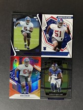 Azeez Ojulari 4-card ROOKIE lot '21 Phoenix Fireburst+Select/Absolute/R&S PWE