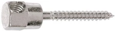 Hillman 3/8-in x 2-in Silver Hex-Head Interior Wood Screws (4-Count)- 2 PACKS