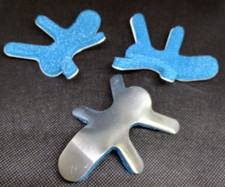  3 PK ProCare Finger Splint Adult MEDIUM Bendable Prong Closure Left or Right H